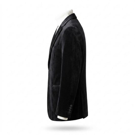 Allsaints Leather - Kekar | Velvet Slim-Fit Blazer Men