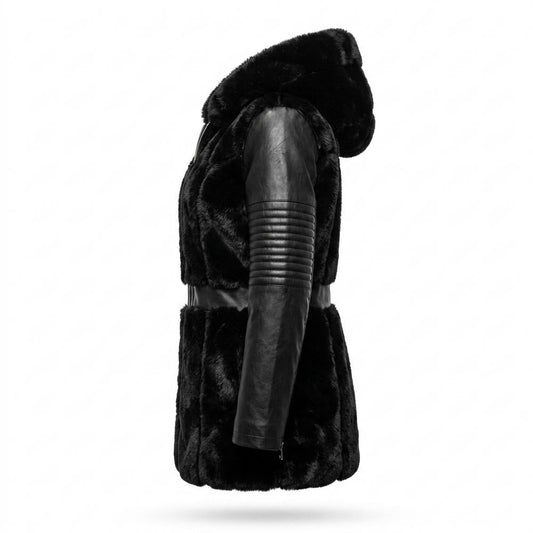 Allsaints Leather - Tisan | Hooded Belted Coat Women