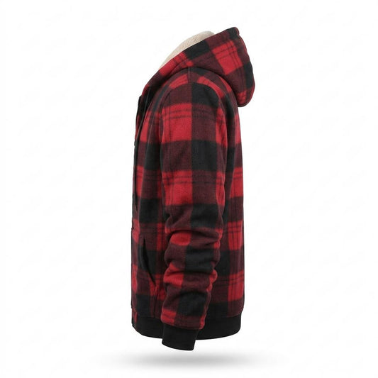 Allsaints Leather - Cotor | Sherpa-Lined Plaid Jacket Men