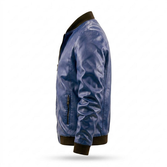 Allsaints Leather - Zoris | Lined Zip-Up Leather Jacket Men