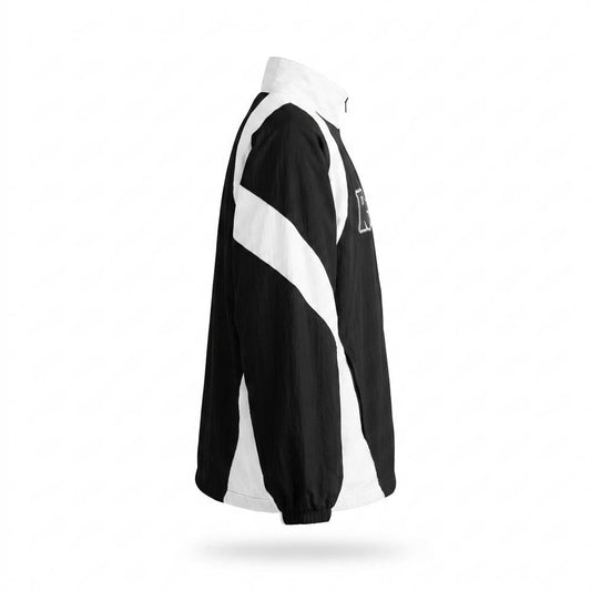 Allsaints Leather - Rolom | Color-Block Zip-Up Jacket Unisex