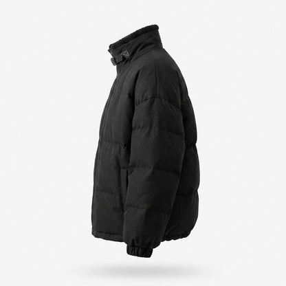 Allsaints Leather - Elram | Padded High-Collar Jacket Unisex
