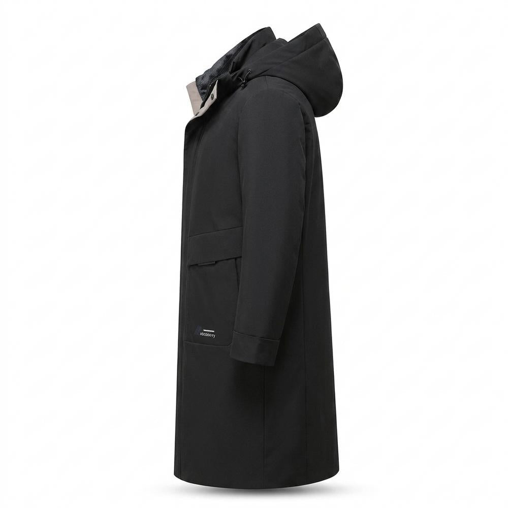 Allsaints Leather - Setor | Hooded Padded Coat Men