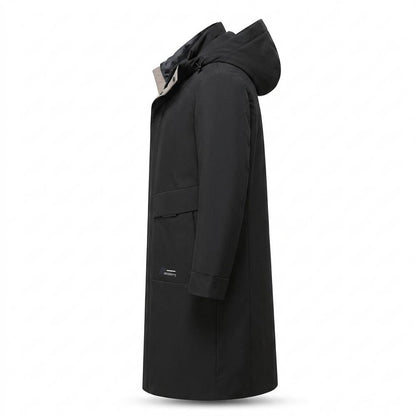 Allsaints Leather - Setor | Hooded Padded Coat Men