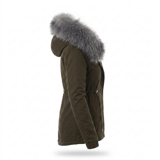 Allsaints Leather - Viral | Fur-Trimmed Lined Coat Women