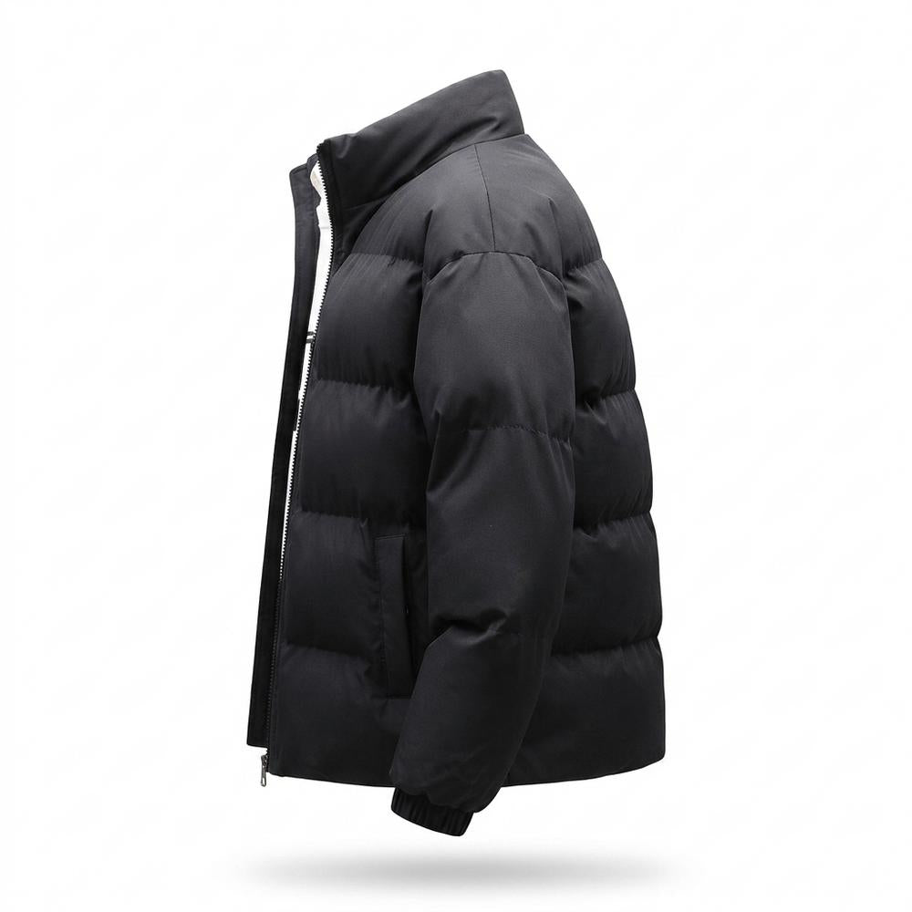 Allsaints Leather - Tatal | Quilted Padded Jacket Men