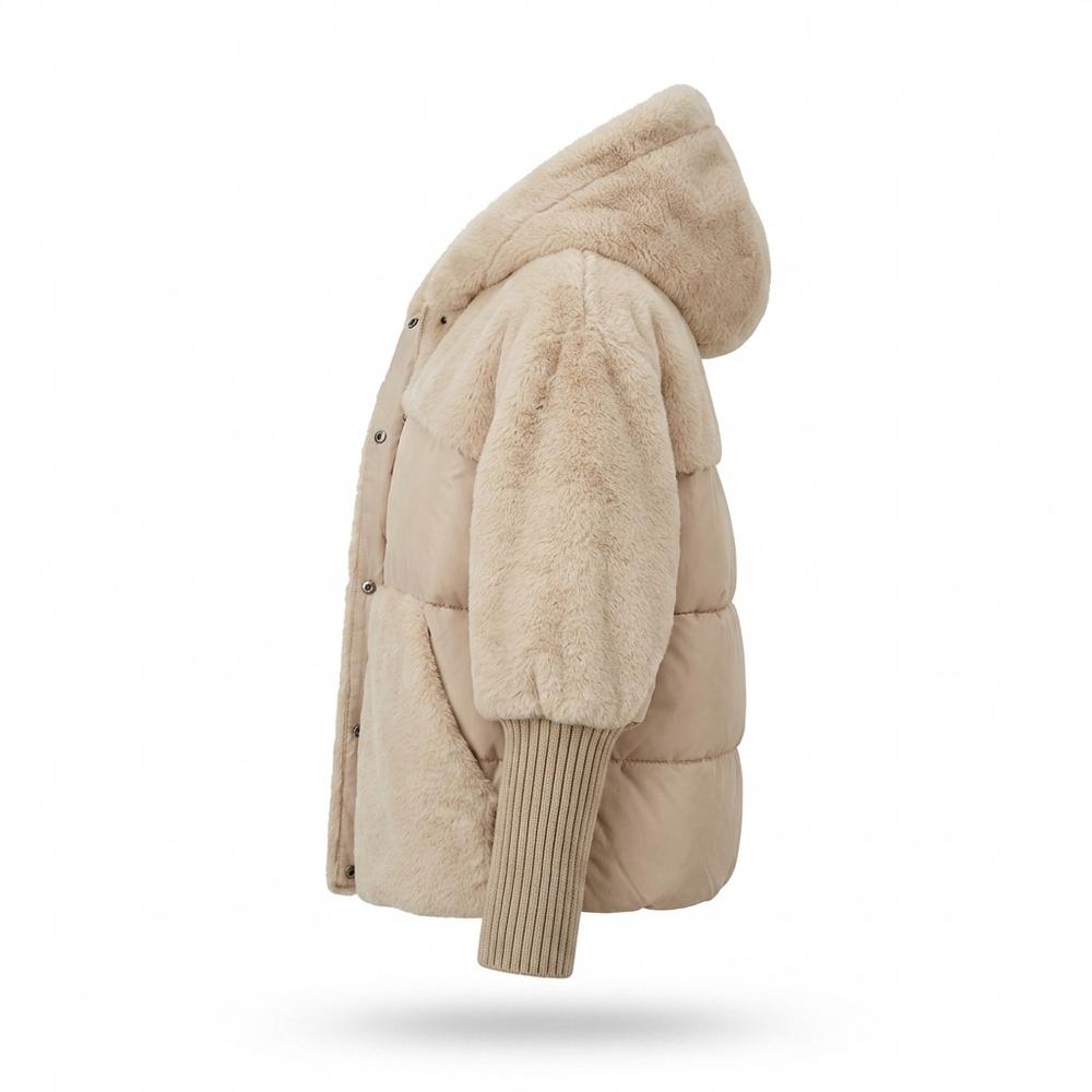 Allsaints Leather - Kerev | Padded Hooded Jacket Women