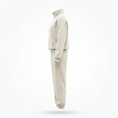 Allsaints Leather - Yotor | Quarter-Zip High-Neck Sweatshirt Unisex