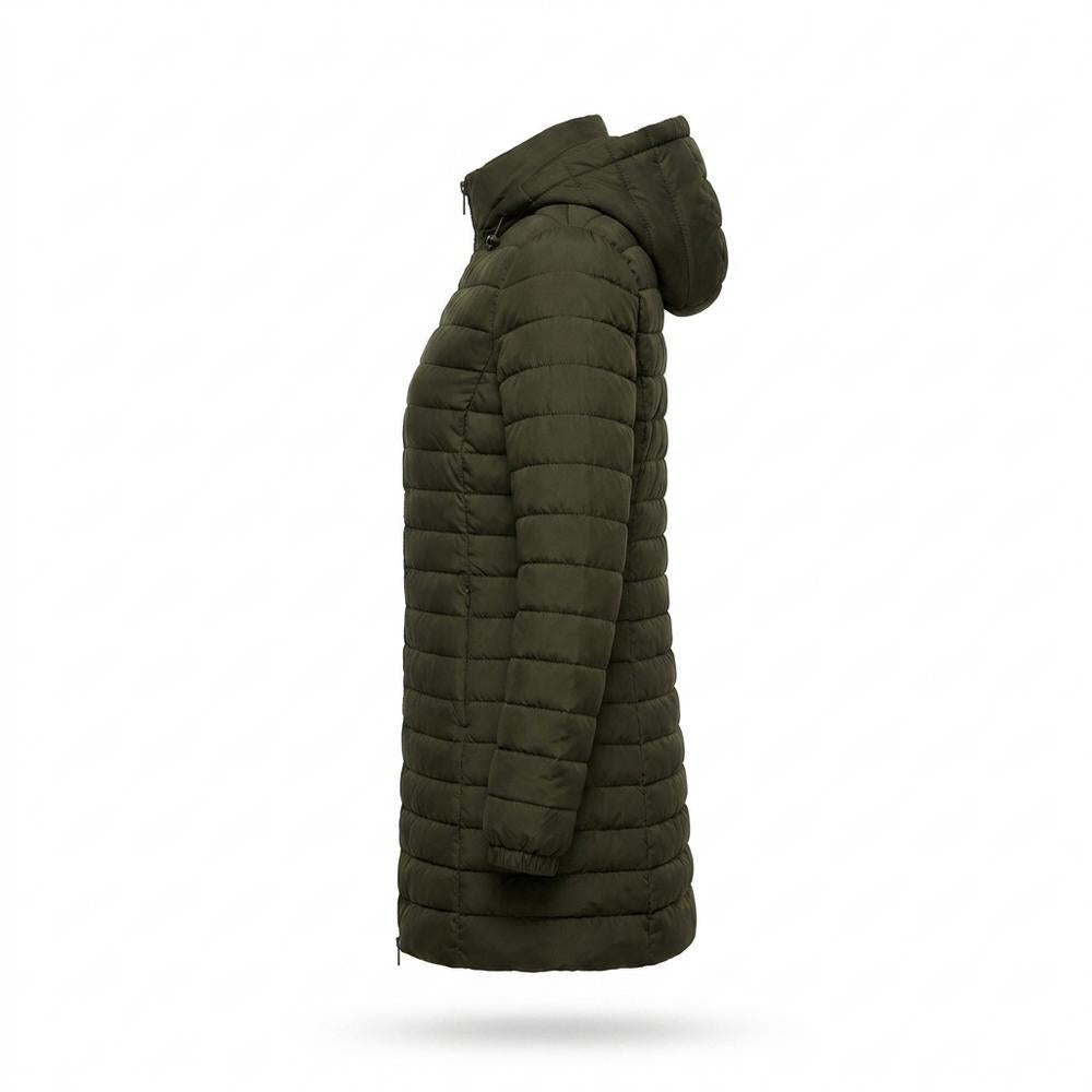 Allsaints Leather - Catir | Quilted Hooded Jacket Women