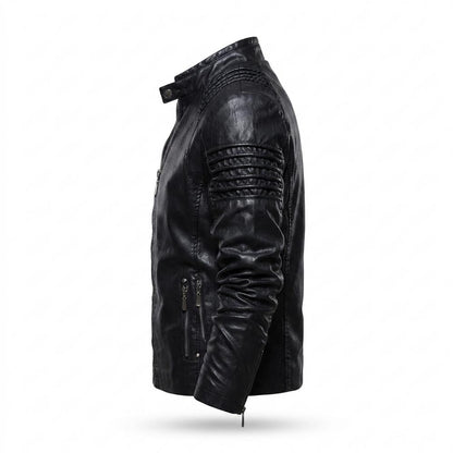 Allsaints Leather - Loral | Quilted Lined Leather Jacket Men