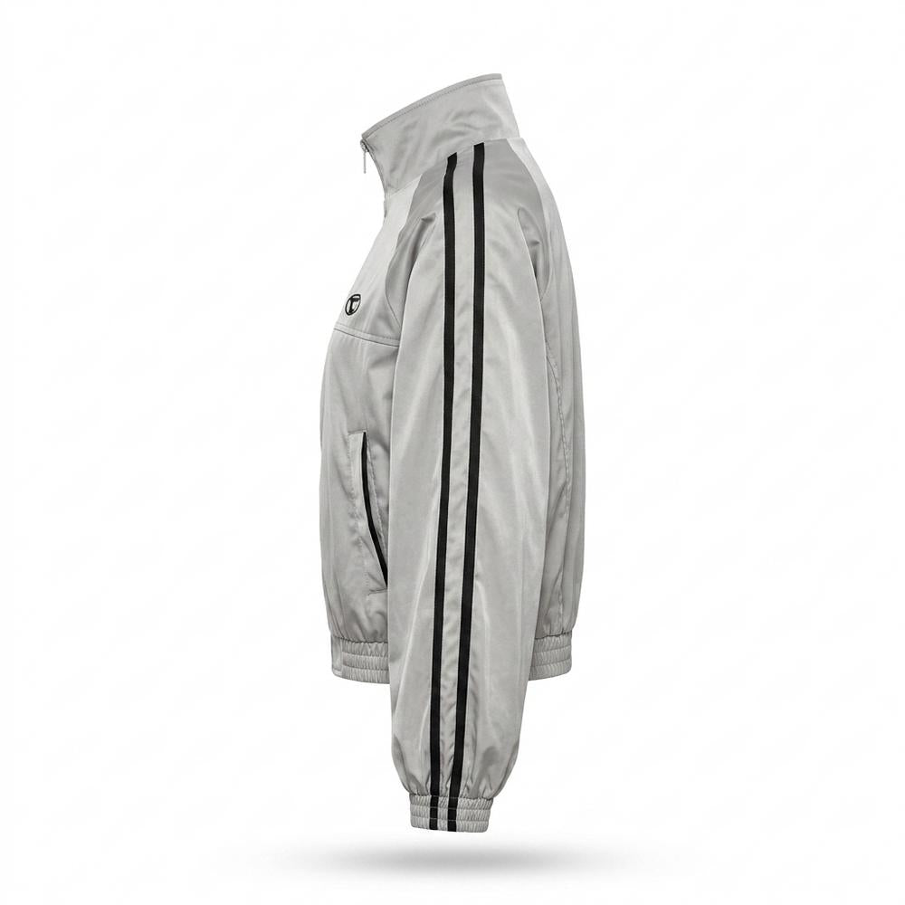 Allsaints Leather - Caran | Striped Zip-Up Jacket Women