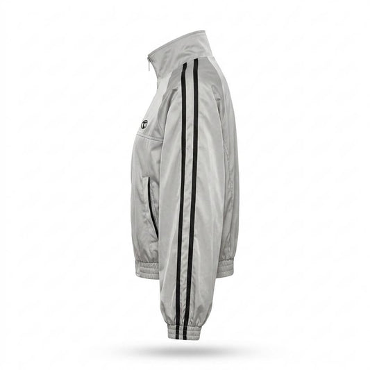 Allsaints Leather - Caran | Striped Zip-Up Jacket Women