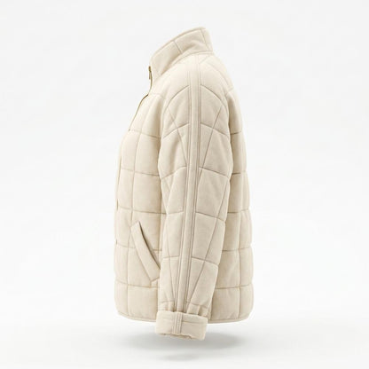 Allsaints Leather - Rimar | Quilted Fleece Jacket Women