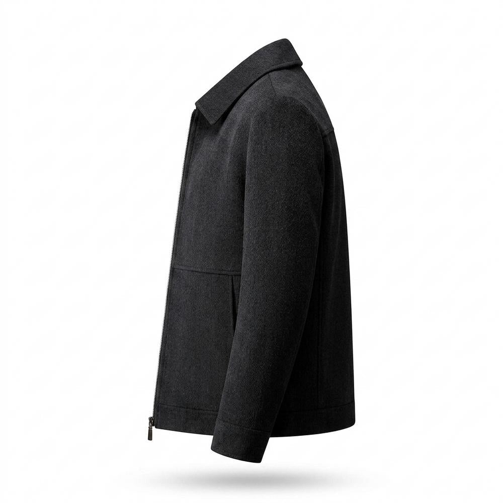 Allsaints Leather - Corev | Zip-Up Textured Jacket Men