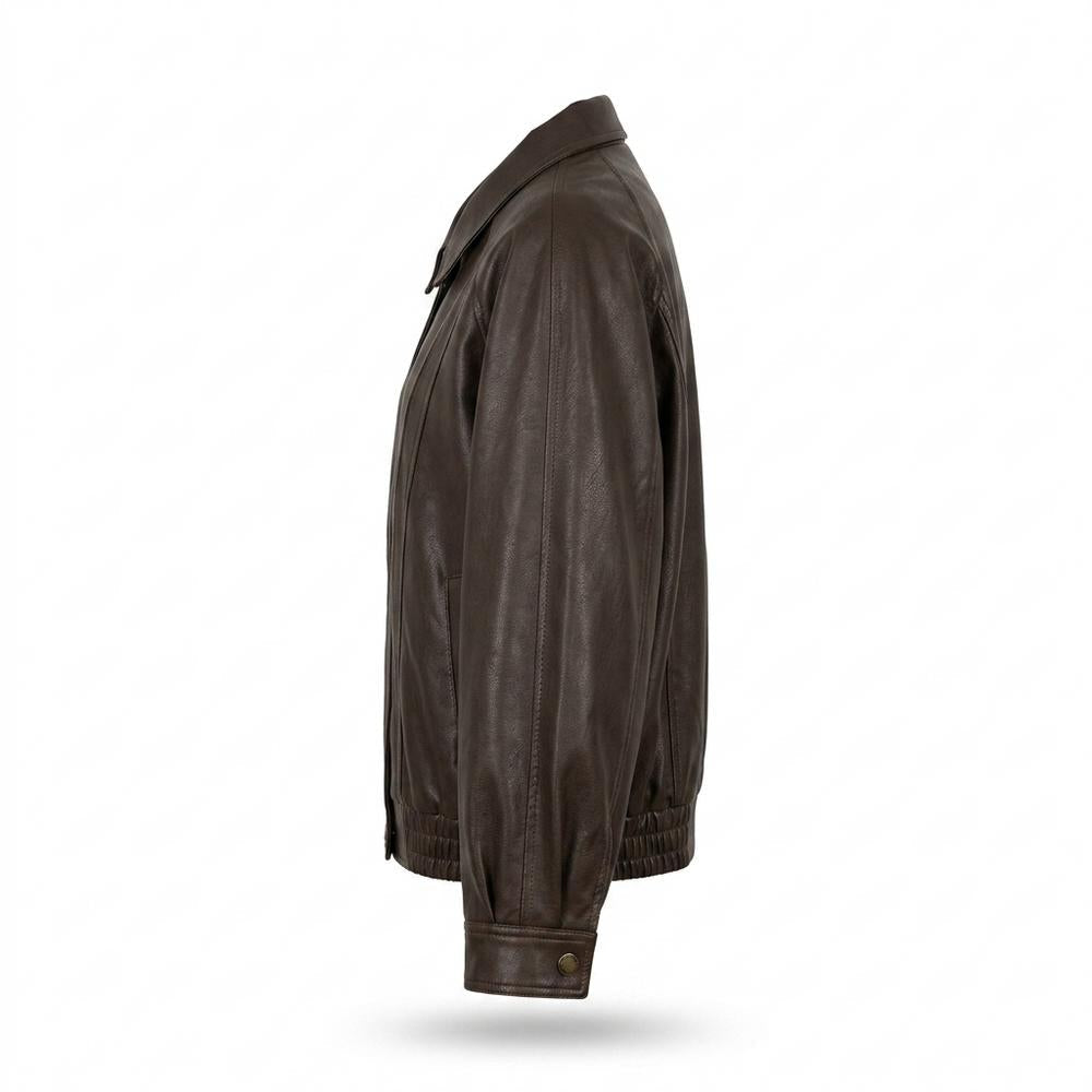Allsaints Leather - Losol | Zip-Up Oversized Leather Jacket Women