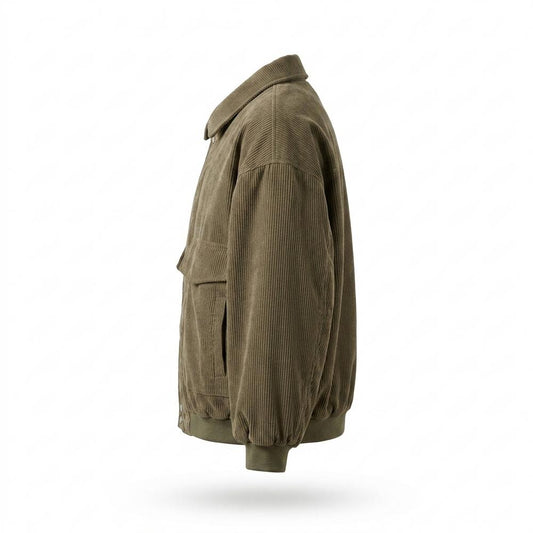 Allsaints Leather - Kenor | Corduroy Padded Jacket Unisex