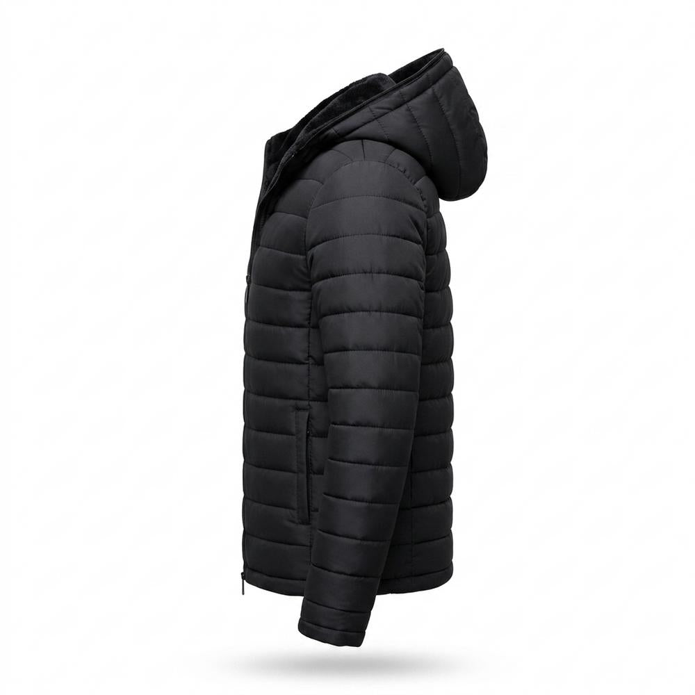 Allsaints Leather - Rilom | Quilted Hooded Jacket Men