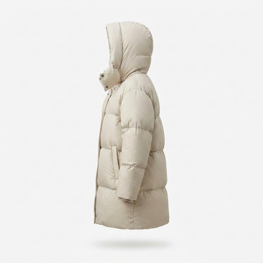 Allsaints Leather - Lymel | Down-Filled Hooded Coat Women