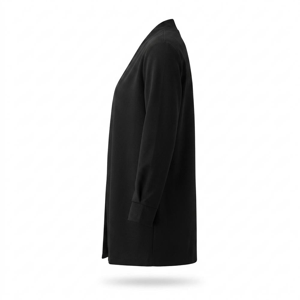 Allsaints Leather - Vazan | Open-Front Draped Cardigan Women