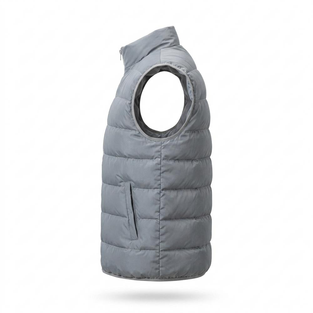 Allsaints Leather - Nubil | Quilted Padded Vest Unisex