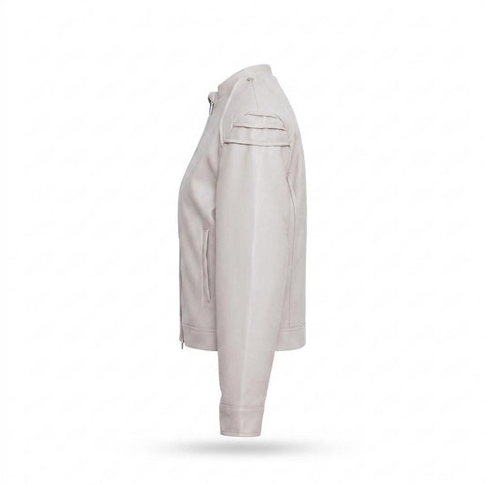 Allsaints Leather - Calan | Double-Zip Cropped Leather Jacket Women