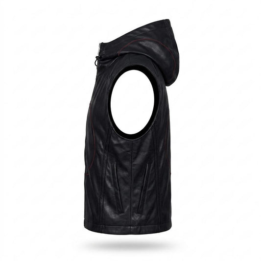 Allsaints Leather - Zaful | Hooded Fitted Vest Unisex