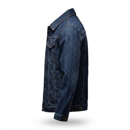 Allsaints Leather - Rasen | Button-Front Slim-Fit Denim Jacket Men