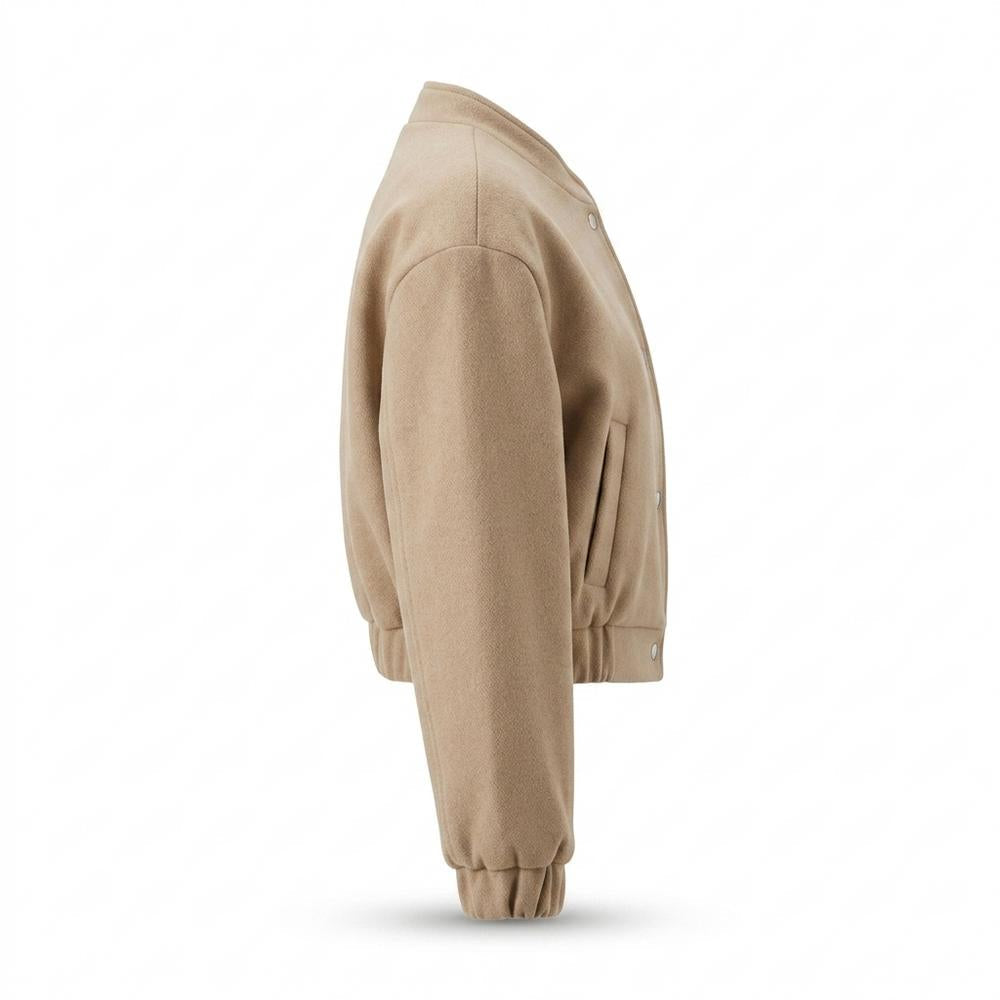 Allsaints Leather - Lyrev | Cropped Stand-Collar Jacket Women