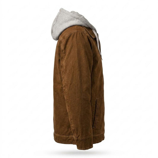 Allsaints Leather - Yosan | Hooded Lined Jacket Men