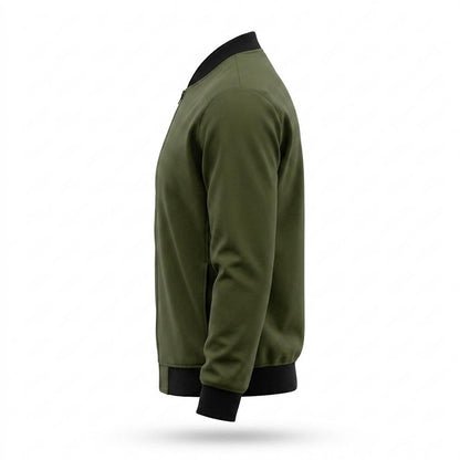 Allsaints Leather - Seral | Zip-Up Bomber-Style Jacket Men