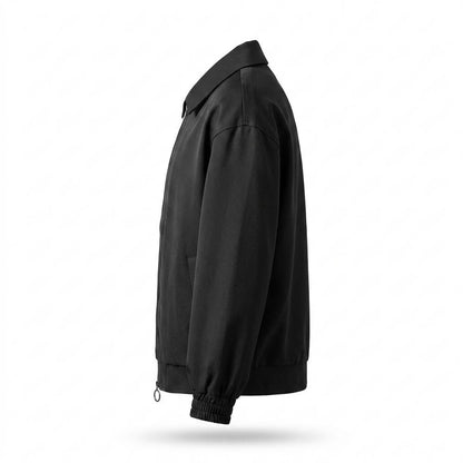 Allsaints Leather - Vinar | Zip-Up Collared Jacket Unisex