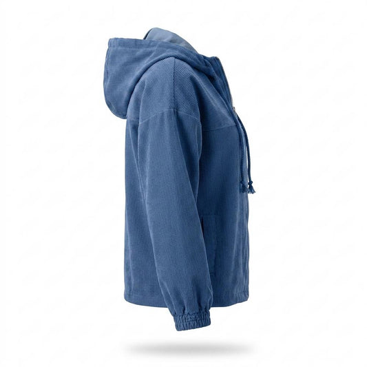 Allsaints Leather - Datir | Corduroy Hooded Jacket Women