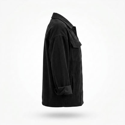 Allsaints Leather - Vasel | Corduroy Button-Down Jacket Women