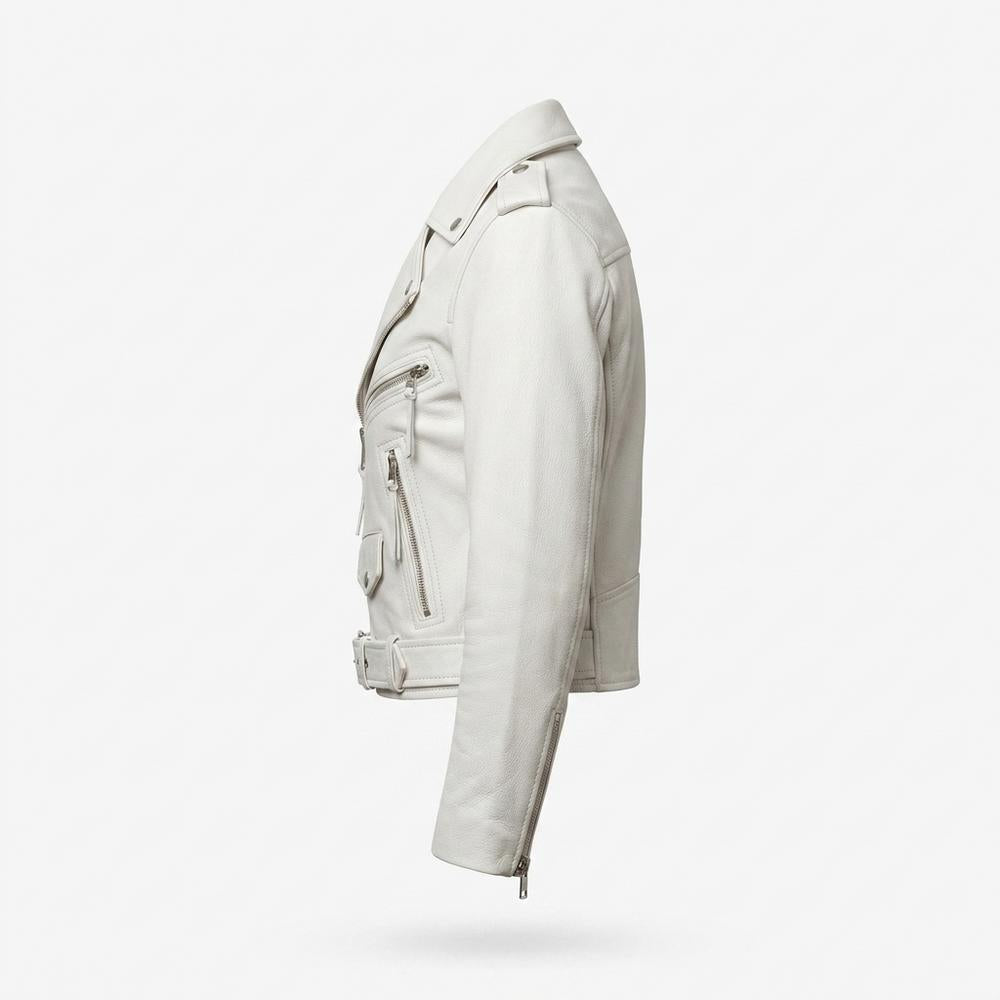 Allsaints Leather - Calev | Asymmetrical Belted Leather Jacket Women