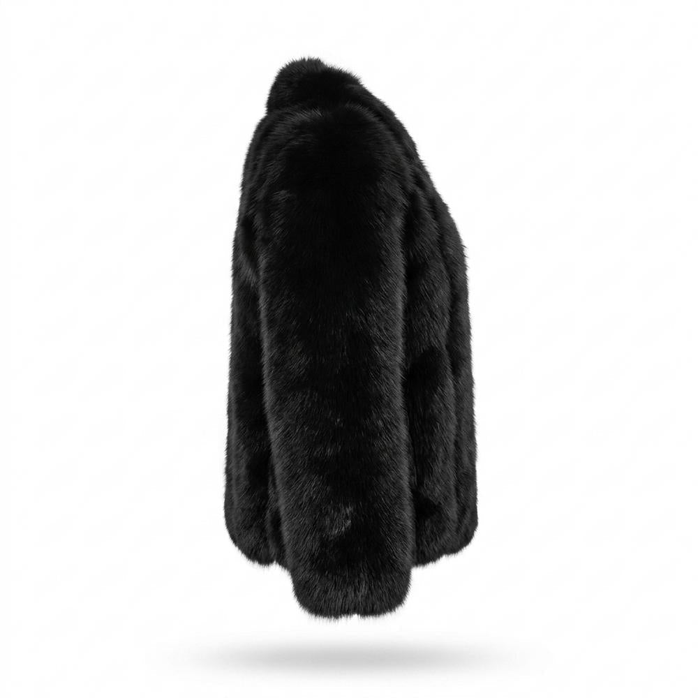 Allsaints Leather - Kerel | Tiered Collarless Coat Women