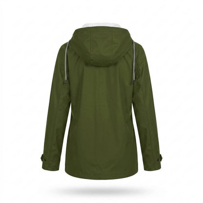 Allsaints Leather - Riser | Lined Hooded Jacket Women