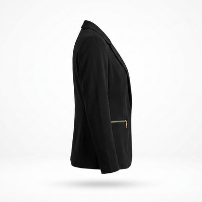 Allsaints Leather - Riron | Single-Button Notched-Lapel Blazer Women