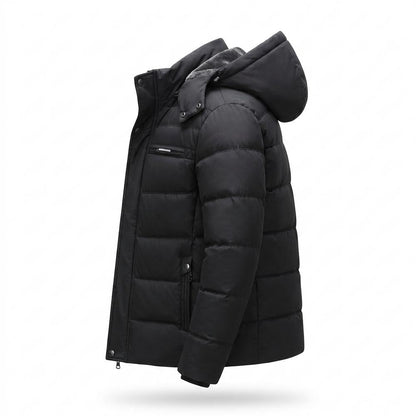 Allsaints Leather - Earat | Hooded Padded Jacket Men
