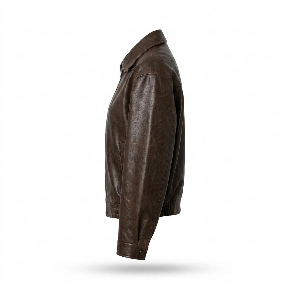 Allsaints Leather - Zenal | Zip-Up Collared Leather Jacket Women