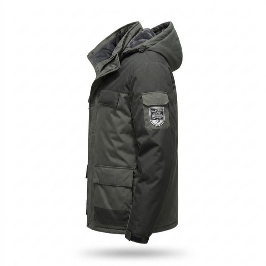 Allsaints Leather - Eihuv | Lined Hooded Jacket Men