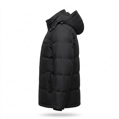Allsaints Leather - Varen | Hooded Padded Jacket Men
