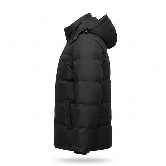 Allsaints Leather - Varen | Hooded Padded Jacket Men