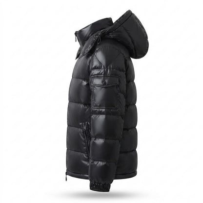 Allsaints Leather - Alsin | Padded Shiny Jacket Unisex