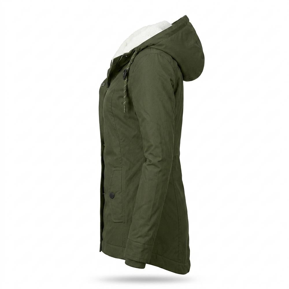 Allsaints Leather - Radar | Sherpa-Lined Hooded Jacket Women