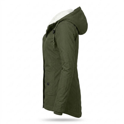 Allsaints Leather - Radar | Sherpa-Lined Hooded Jacket Women