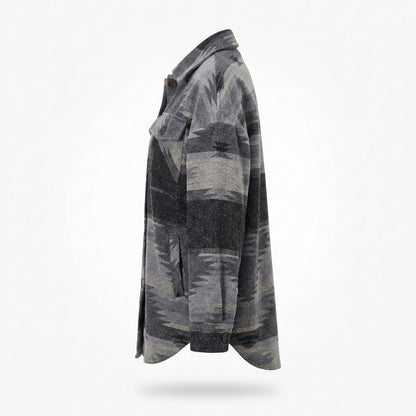 Allsaints Leather - Yorev | Patterned Button-Down Jacket Women