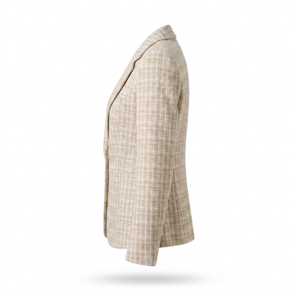 Allsaints Leather - Makar | Plaid Tailored Blazer Women