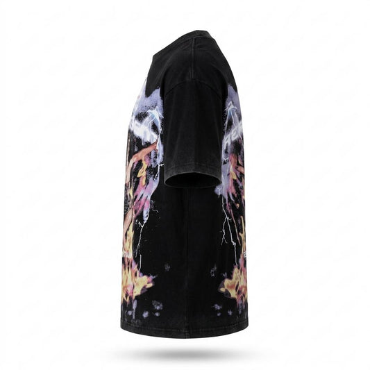 Allsaints Leather - Manav | Oversized Graphic T-Shirt Unisex
