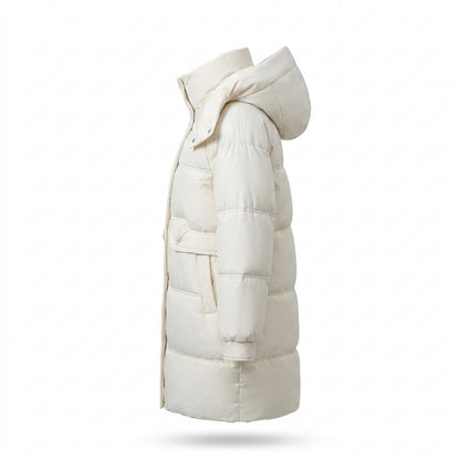 Allsaints Leather - Velev | Padded Hooded Coat Women