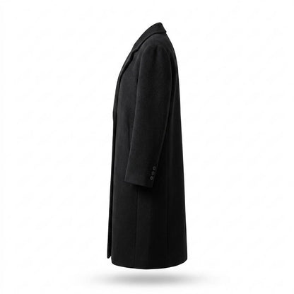 Allsaints Leather - Lyrel | Wool Single-Breasted Coat Men